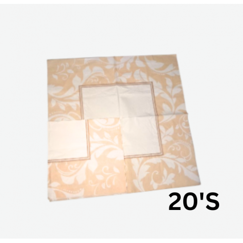 SERVITTES CREAM/IVORY DESIGN 20'S SERVITTES CREAM/IVORY DESIGN 20'S